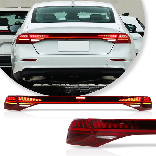 Vland 23-25 Accord Full LED Tail Lights Rear Lamps Assembly With Start-Up Animation sayaragear