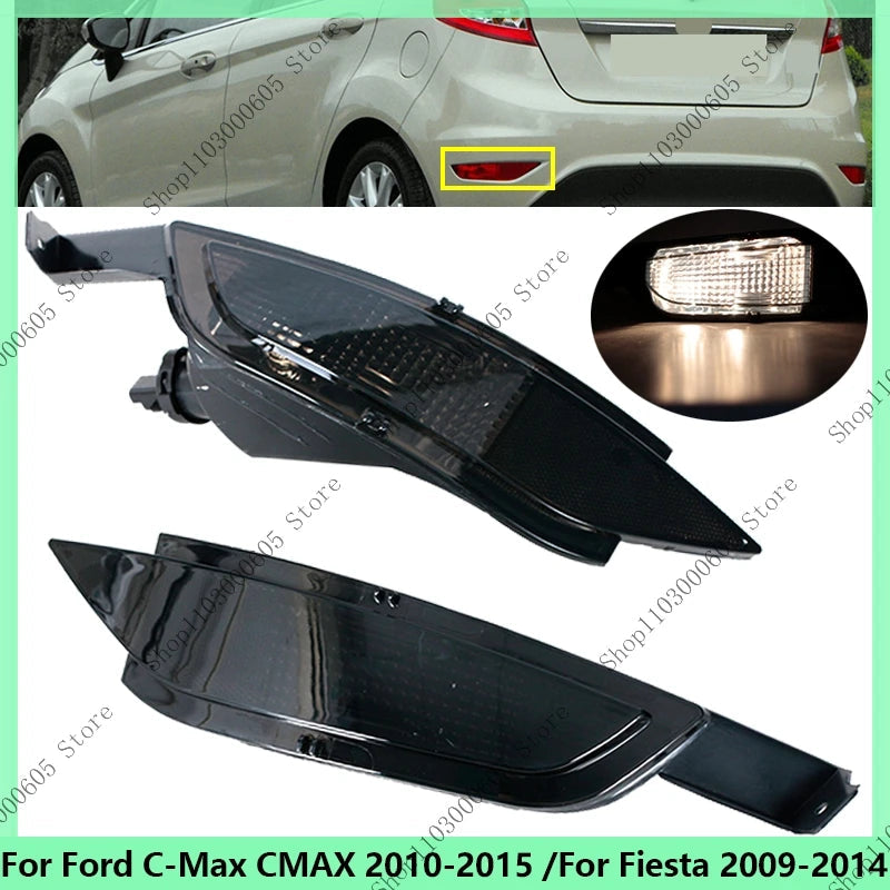 8A61-17A849-AB 8A61-15K273-AC Rear Bumper Brake Back Fog Lamp For Ford Fiesta 2009-2014 / C-Max CMAX 2010-2015 Car Accessories sayaragear