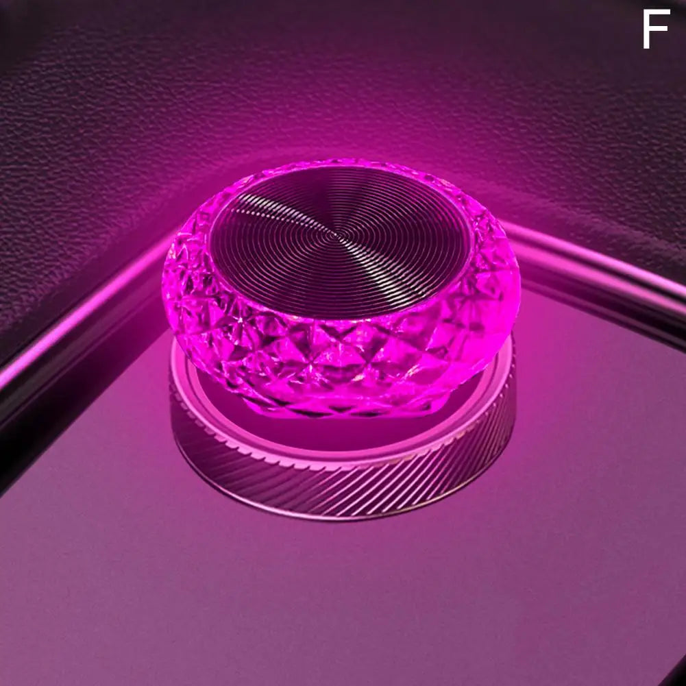 Portable Car USB Ambient Light Mini LED Decorative Atmosphere Lamps For Auto Interior Environment Light Computer Light Plug Play sayaragear