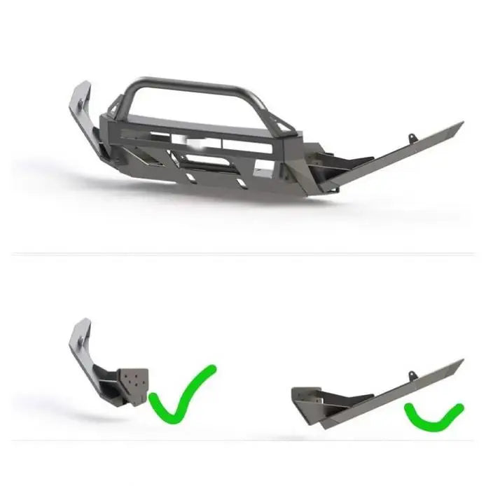 Gobison 14+ New Design Body Kit Part Accessories Front Bumper Bumper with Two Sides Both Sides for 4runnercustom sayaragear