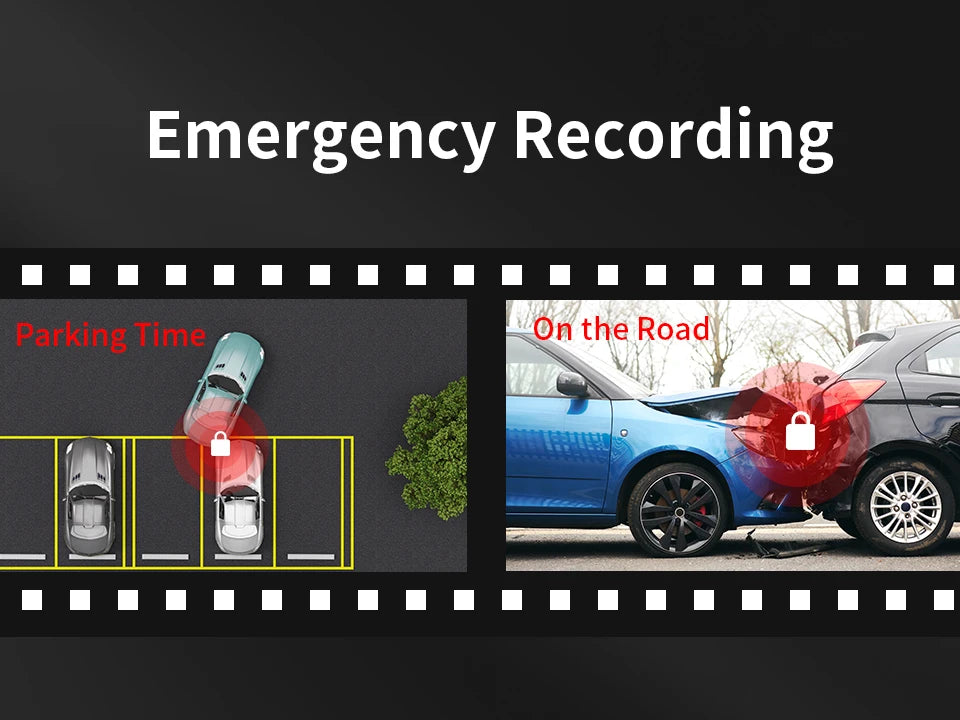 2K Dash Camera For Car DVR Dash Cam In The Car KAWA D5 Video Recorder Emergency Voice Control WiFi APP Monitor WDR Dashcam sayaragear