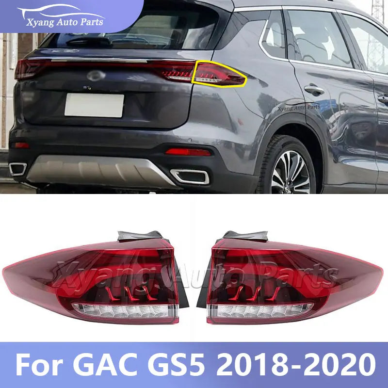 Taillight Brake Light Rear Bumper Taillight For GAC GS5 2018-2020  Car LED Rear Tail Lamp Rear Stop Brake Lamp Signal Light sayaragear