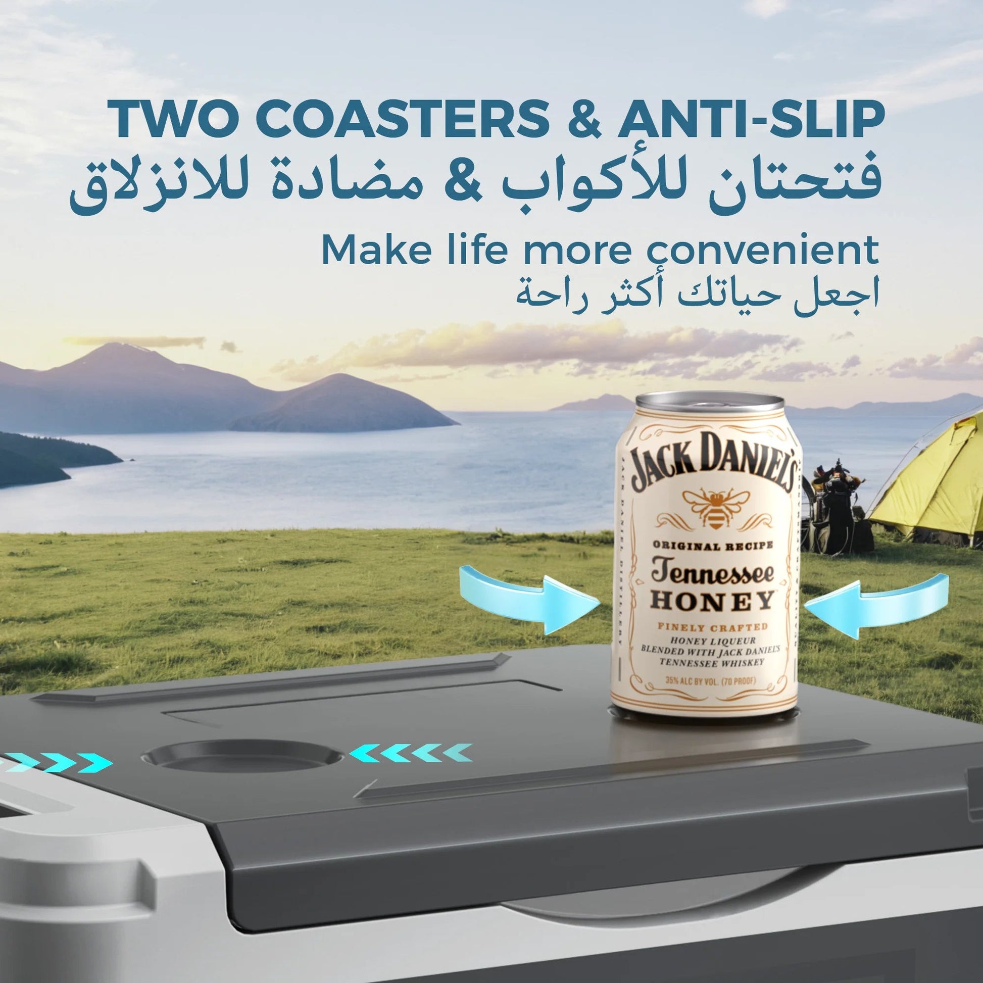 EUHOMY Portable Car Refrigerator, 10L/15L Capacity, -20℃~20℃ Temp, Mini Fridge Compact Freezer for RV Camping, Travel, Truck sayaragear
