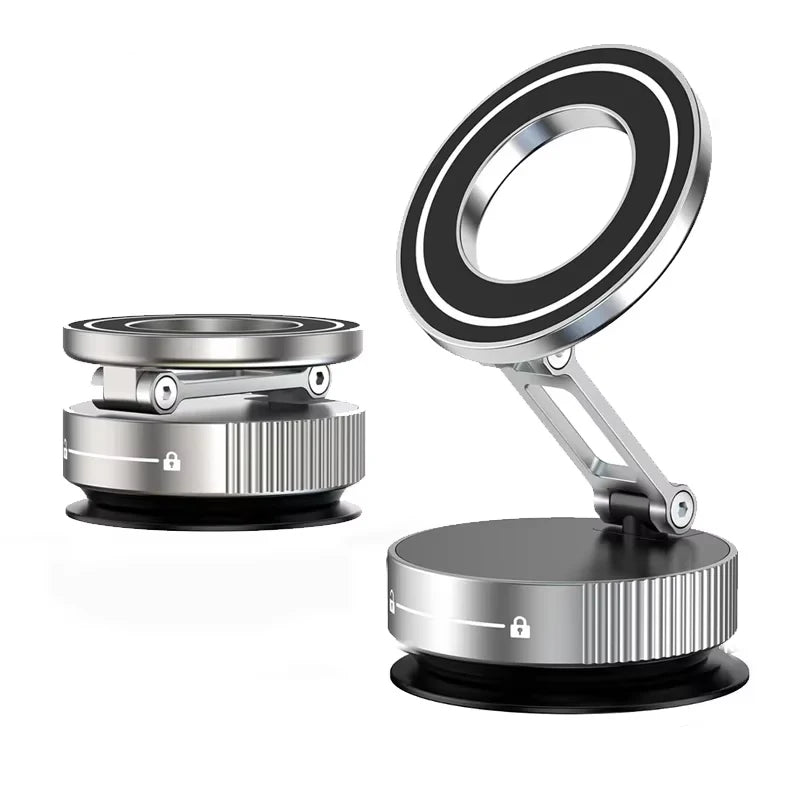 Super Strong Magnetic Phone Holder Foldable Design 360° Adjustable Vacuum Car Mount For Car Desk Bathroom Phone Holder Hot Selle sayaragear