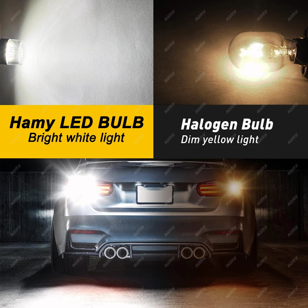 2-10 PCS 1156 BA15S 1157 BAY15D LED Bulbs 12V 3030 Chips 6500K White Super Bright Car Tail Turn Signal Parking Reverse Lights sayaragear