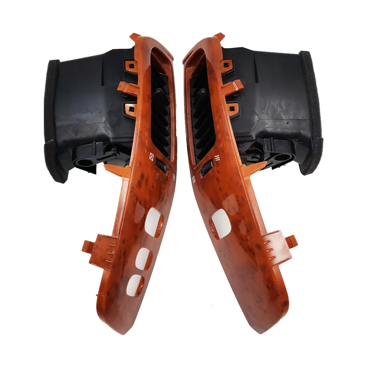1 Pair Car Air Vent Outlet Dashboard Air fresh Window Panel for Toyota Land Cruiser 100 LC100 FJ100 Ujz100 2003-2007 LHD RHD sayaragear