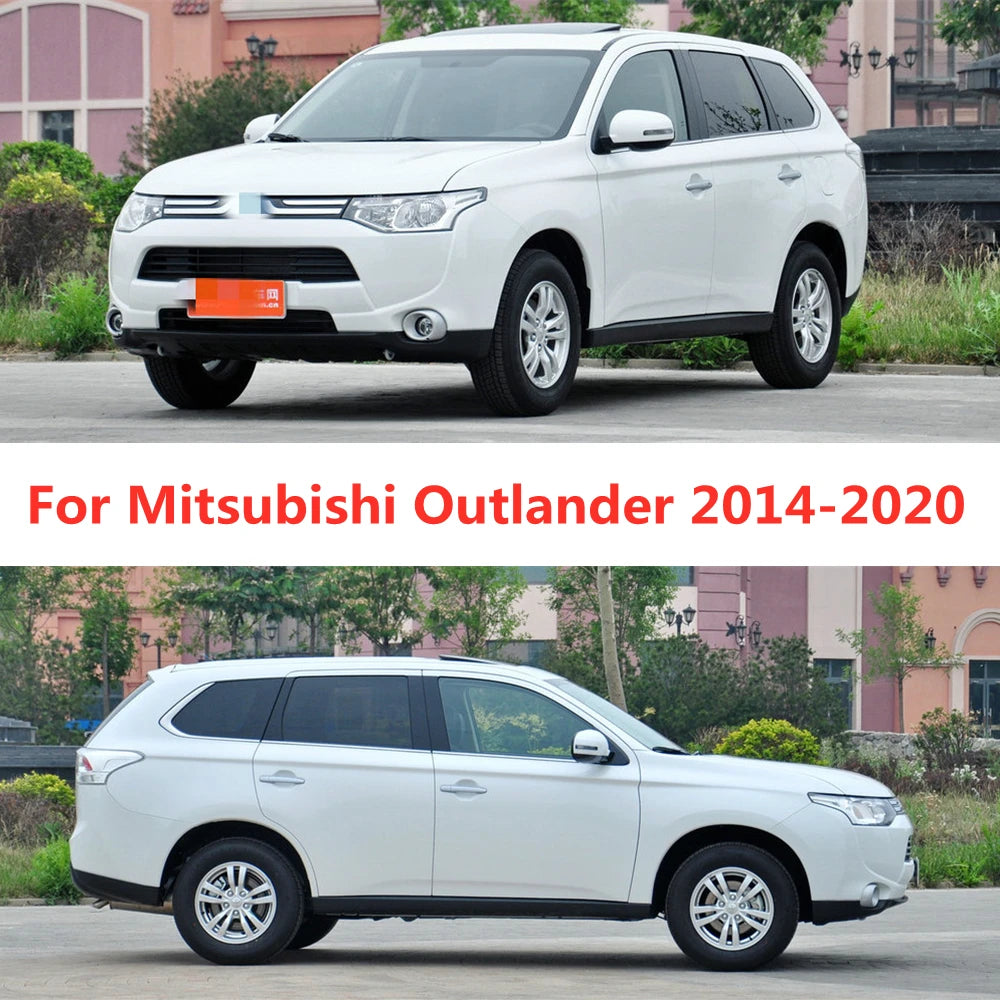 For Mitsubishi Outlander 2014-2020 Cars Accessories Window Visors Rain Sun Guard Vent Wind Deflector Weathershield Moulding Trim sayaragear