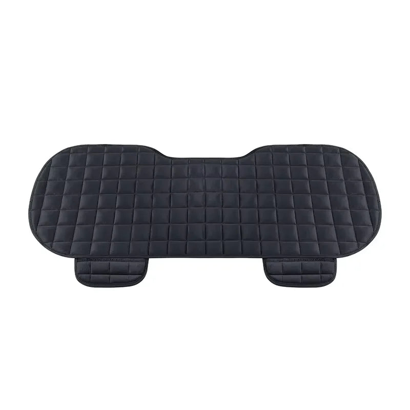Car Seat Cover Front Rear Flocking Cloth Cushion Non Slide Winter Auto Protector Mat Pad Keep Warm Universal Fit Truck Suv Van sayaragear