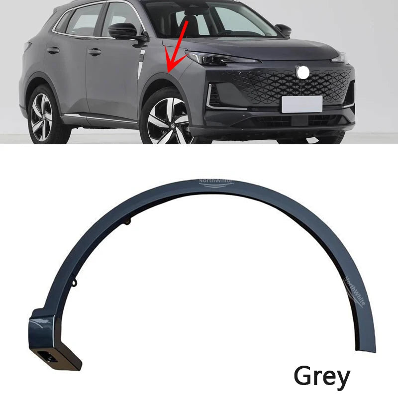 For Changan CS55 Plus 3 Generation UNI-S Front/Rear Car Wheel Arch Moulding Fender Eyebrows Wheel Arches Car Assecories sayaragear