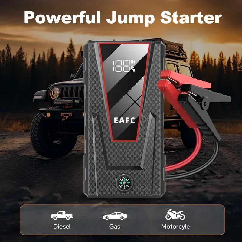 Car Jump Starter 2000A Power Bank Portable Car Battery Charger for 12V Auto Starting Device Petrol Diesel Emergency Booster sayaragear