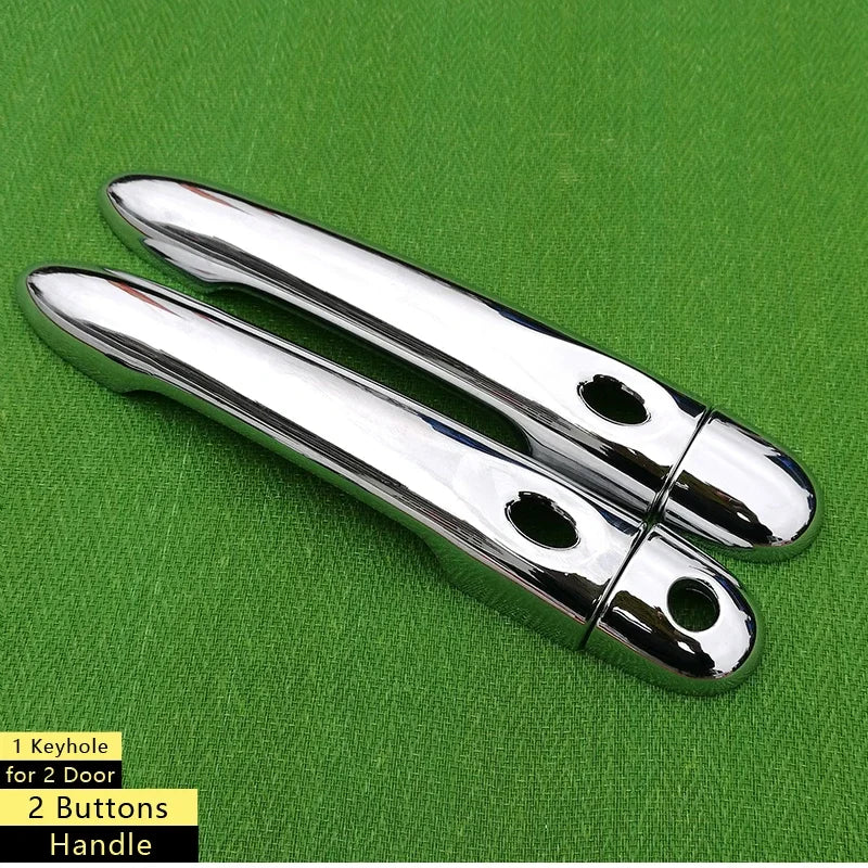 for Renault Clio IV 2012 - 2017 Chrome Handle Cover Trim Set Clio 4 MK4 2013 2014 2015 2016 Car Accessories Stickers Car Styling sayaragear
