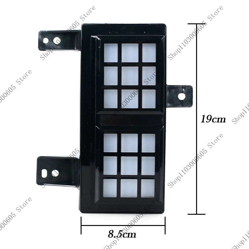 For Chery Jetour Traveller T2 Auto Parts Front Bumper Fog Light Assembly Daytime Running Light Car Exterior Decorative Fog Light sayaragear