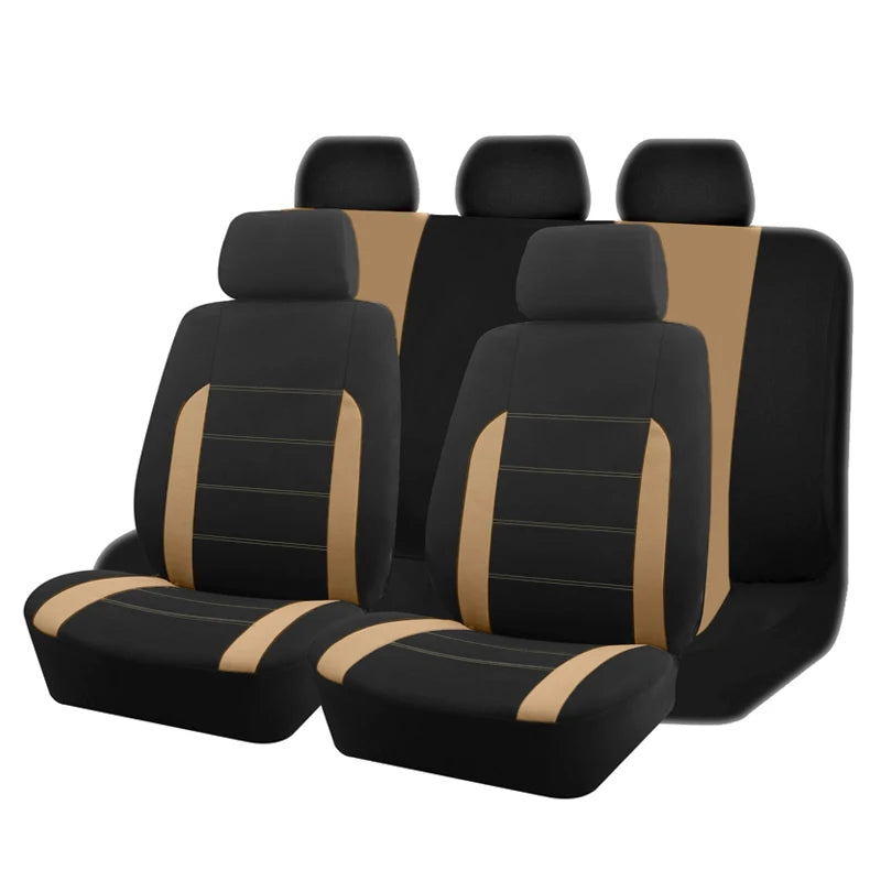 AUTO PLUS  Car Seat Covers Universal Size Fit For Most Car Suv Truck Van Car Accessories Interior Seat Covers For Car Full Set sayaragear