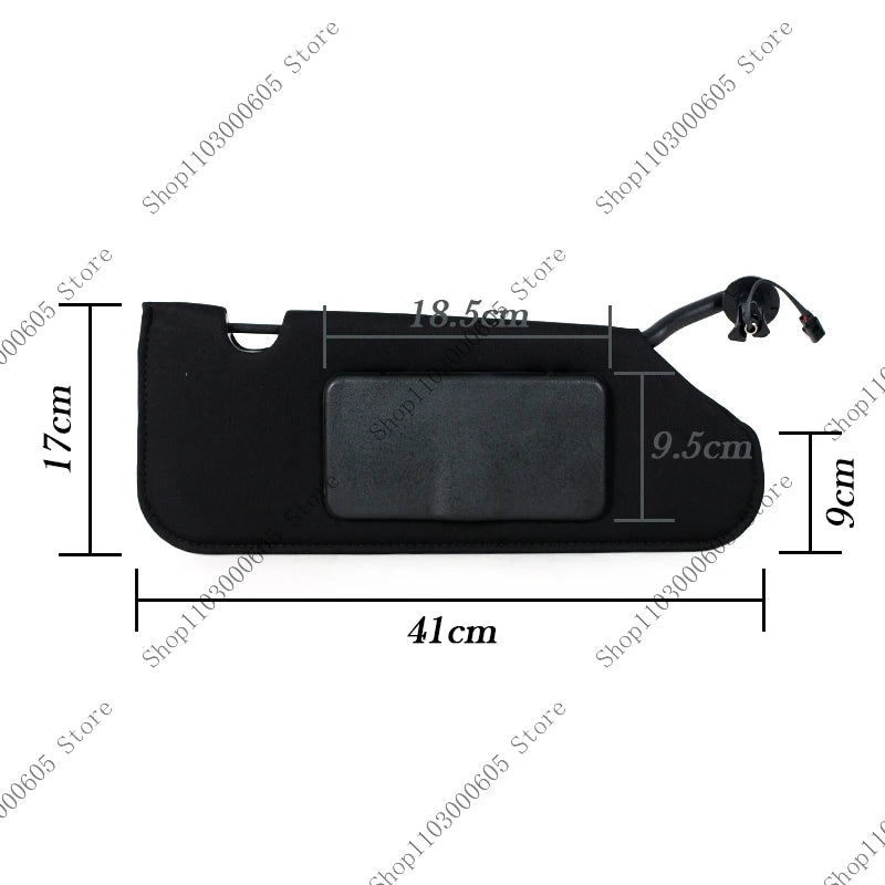 Car Accessories For Chevrolet Corvette C6 2005-2013 23142243 23142245 Car Sunvisor Accessories Sun Visor With line sayaragear