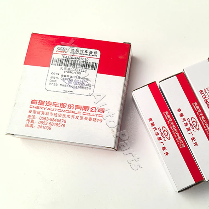 4pcs/set Spark Plug For Jetour Dashing/X70 X90 Plus/KAIYI X3 PRO/KAIYI E5/X7/Omoda C5 S5/ Exeed LX TXL F4J163707010 sayaragear