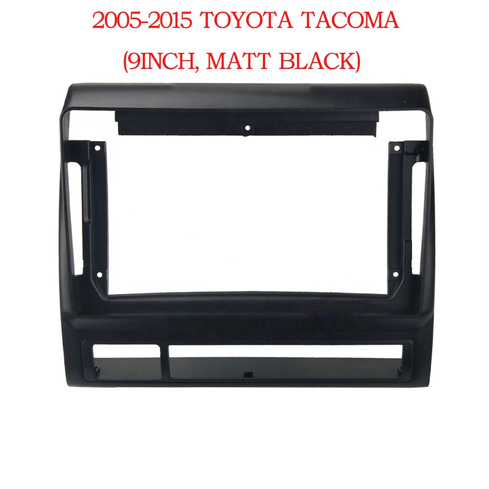 Car Radio Fascias Frame For Toyota Tacoma 2 Hilux USA 2005-2015 9 inch 2DIN Stereo Panel Harness Wire Power Cable Canbus Decoder sayaragear
