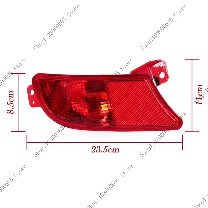 Car Accessories For Ford ESCAPE 2020-2021 For Ford KUGA 2020-2021 Rear Bumper Light Rear Reflector Rear Fog Light - sayaragear