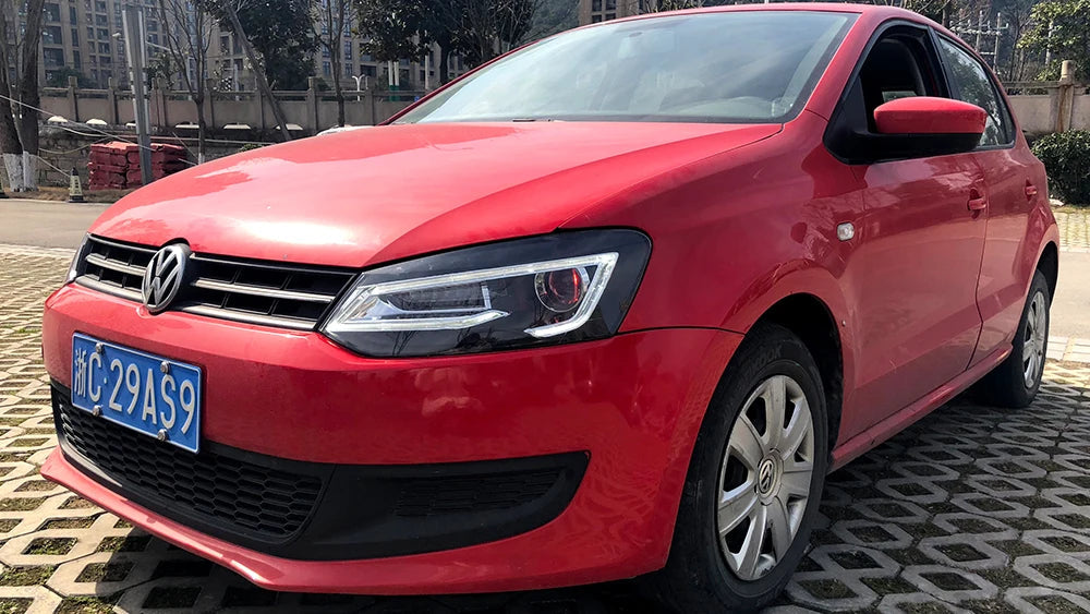 VLAND Car Styling for VW Polo Headlights 2011-2018 Vento LED Headlight New Polo Design DRL Head Lamp Bi Xenon Beam Accessories sayaragear