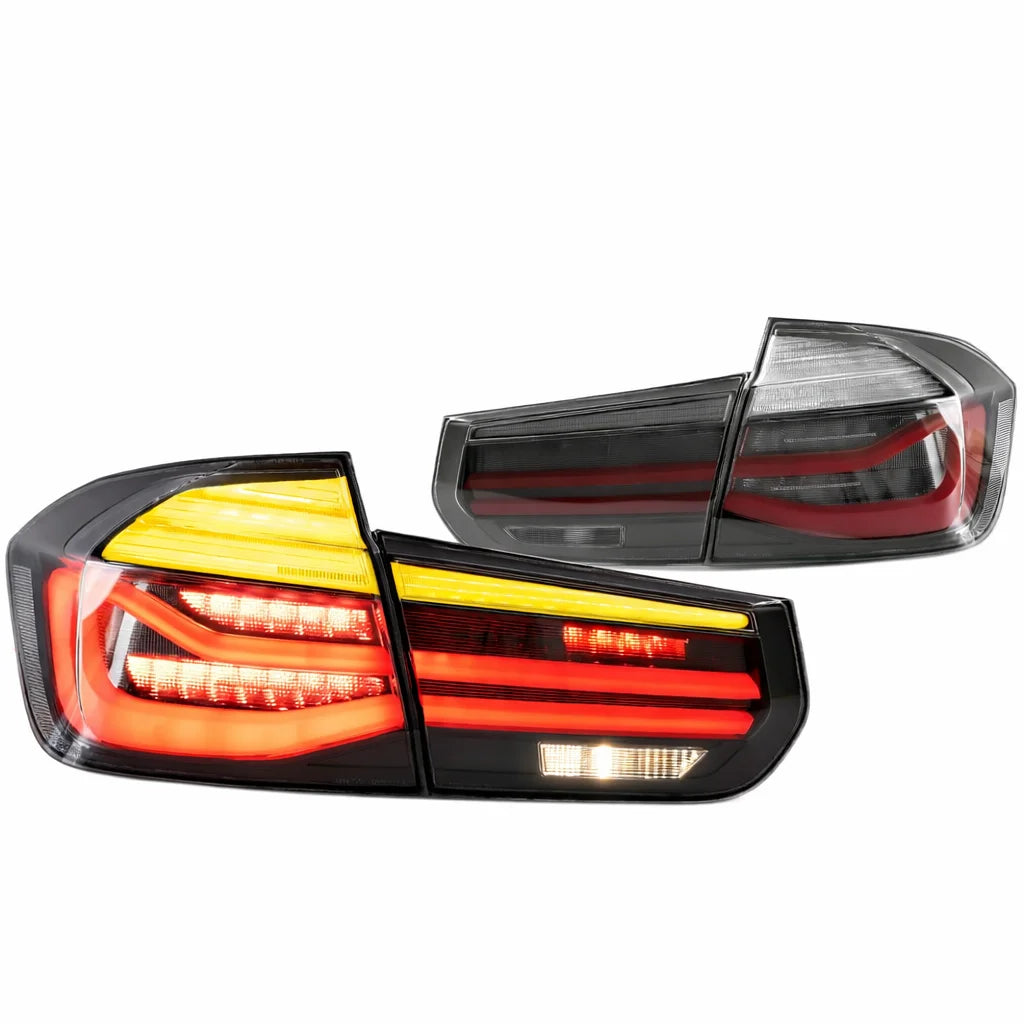 Vland 12-19 3 Series 6th Gen (F30 F80) LED Tail Lights With Sequential Amber Turn Signal sayaragear