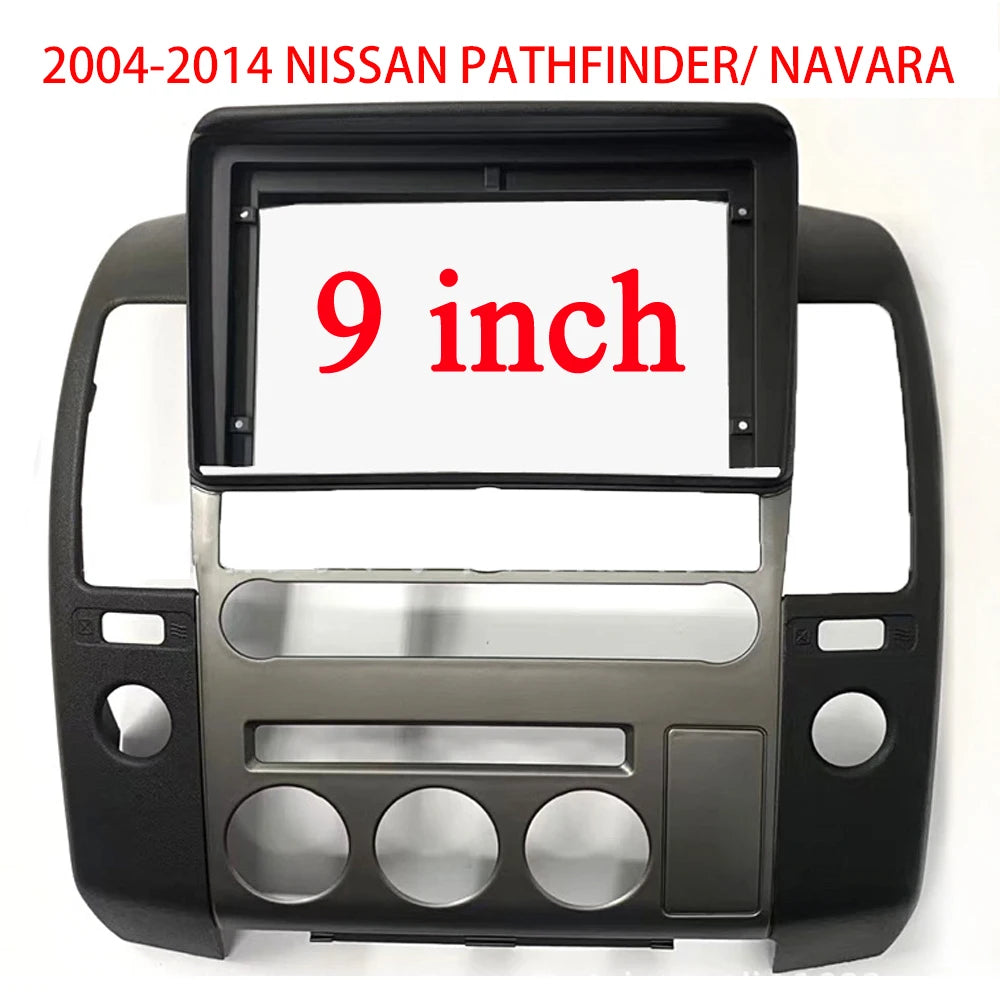 Car Stereo Frame Fascia Adapter for NISSAN PATHFINDER NAVARA 2004-2014 Android Radio Bezel Faceplate Audio Face Plate Dask Kit sayaragear
