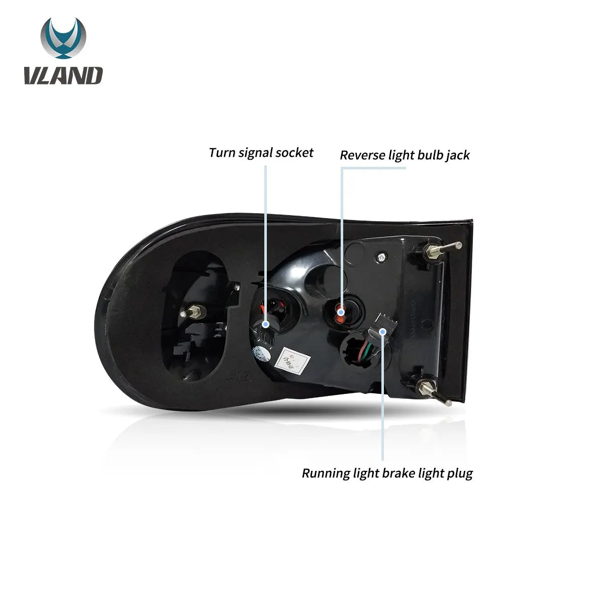Vland 2006-2022 FJ Cruiser LED Tail Lights Clear – Stylish Upgrade for Enhanced Visibility and Modern Look sayaragear