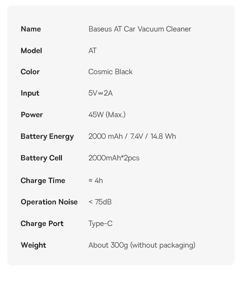 Baseus Car Vacuum Cleaner Wireless Air Dust Blower Gun for Car Powerful Portable Car Cleaning Appliance Cordless Vehicle Cleaner sayaragear