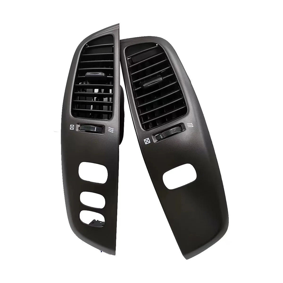 1 Pair Car Air Vent Outlet Dashboard Air fresh Window Panel for Toyota Land Cruiser 100 LC100 FJ100 Ujz100 2003-2007 LHD RHD sayaragear