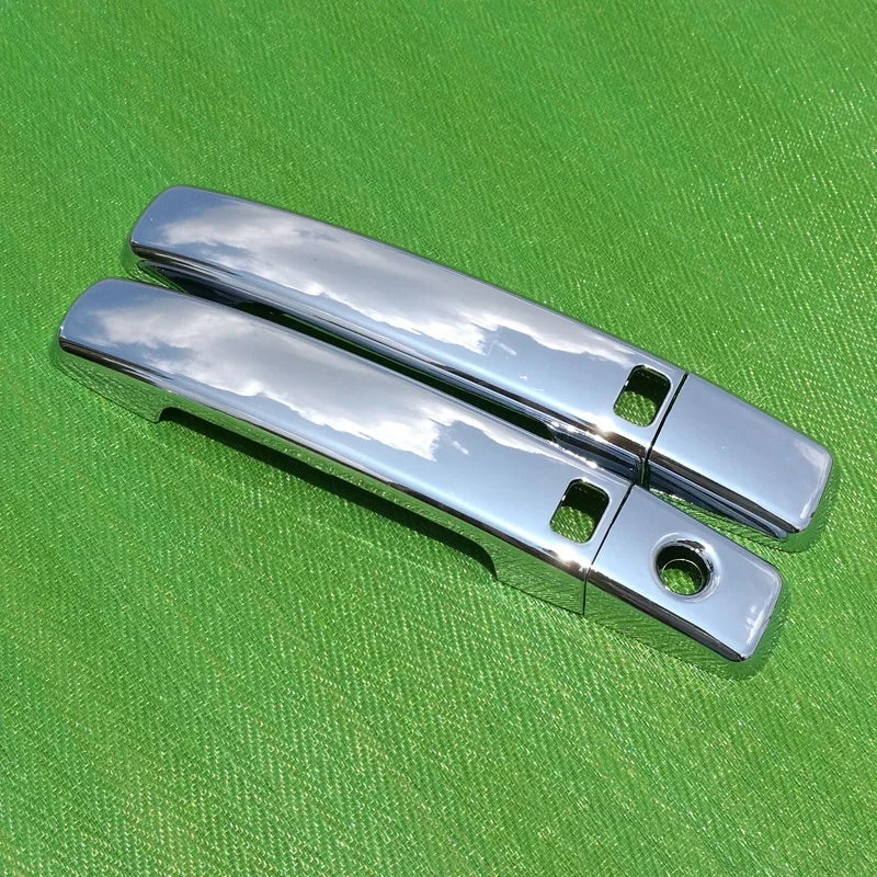 for Nissan Pathfinder R51 2005 - 2012 Chrome Handle Cover Trim Set 2006 2007 2008 2009 2010 2011 Accessories Sticker Car Styling sayaragear