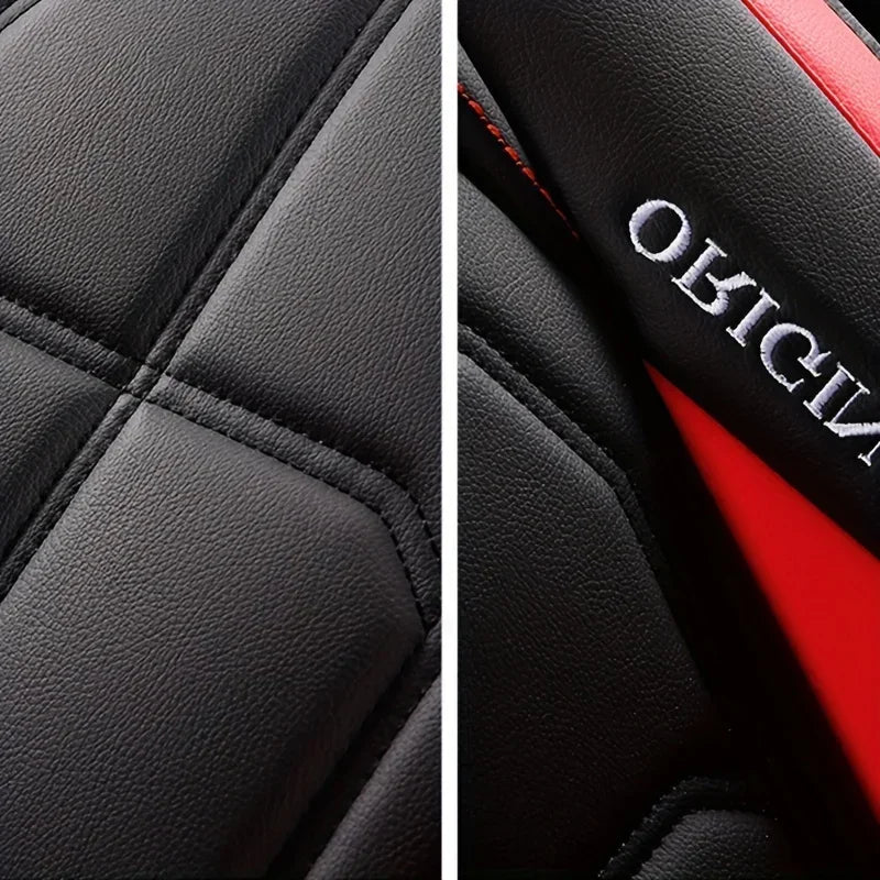 Car seat cushion Four Seasons universal new seat cover Leather seat cover Ice silk seat cushion Fully wrapped seat cushion sayaragear