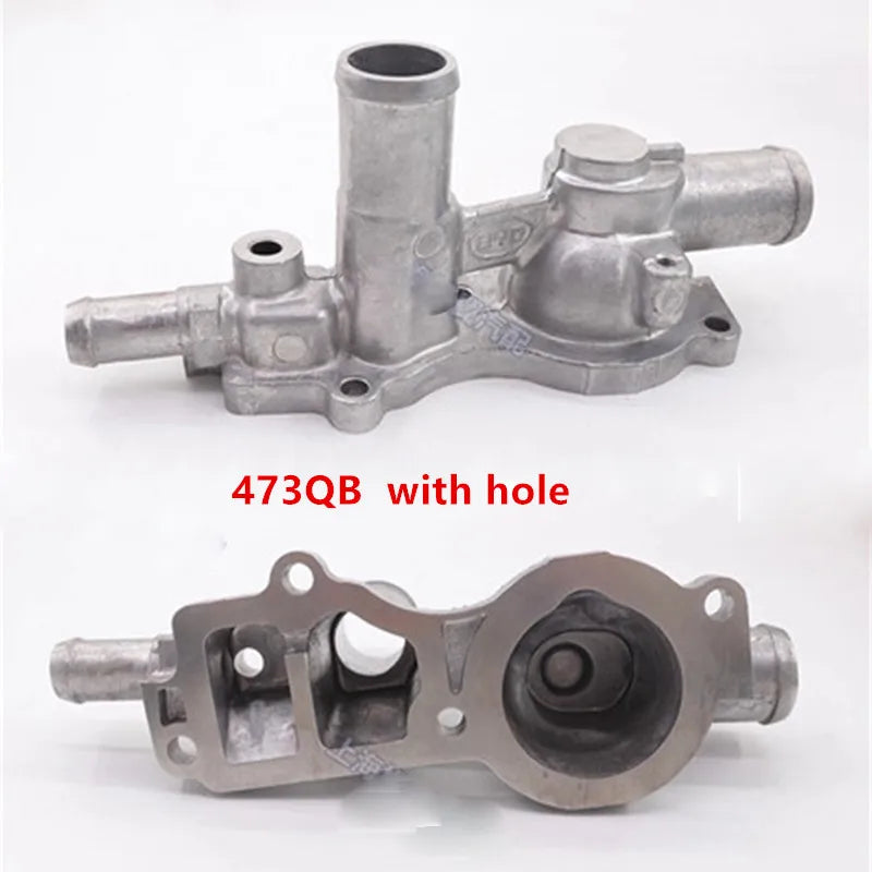 Thermostat Cover Housing for BYD F3 F3R G3 G3R L3 SURUI YUAN 473QB 473QE Engine Thermostat Cover Shell Car Accessories sayaragear