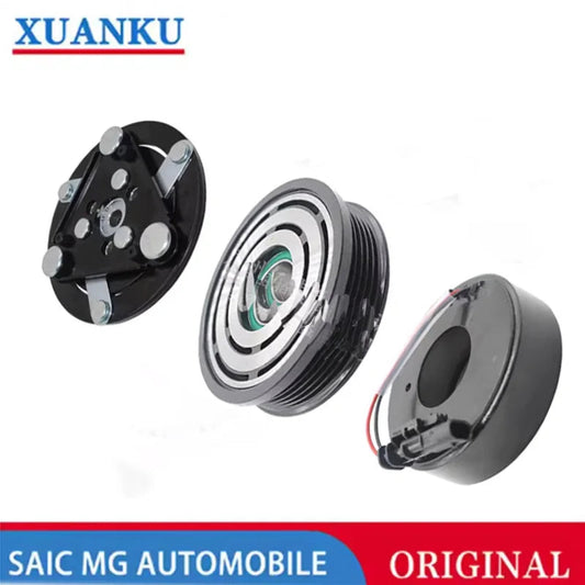 Air Conditioning Compressor Clutch Pump Head Coil Bearing Suction Cup Wheel For SAIC MG ZS MG3 MG5 MG6 MG7 sayaragear
