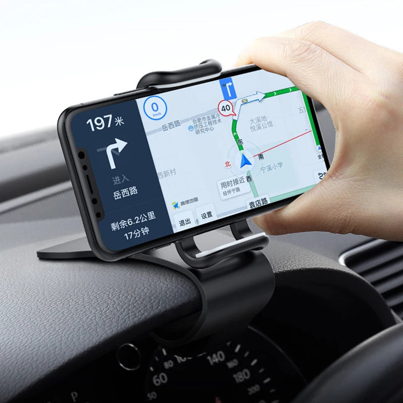 360 Rotatable Car Phone Holder Universal Cell Phone Stands Car Rack Dashboard Support for Auto Grip Mobile Phone Fixed Bracket sayaragear