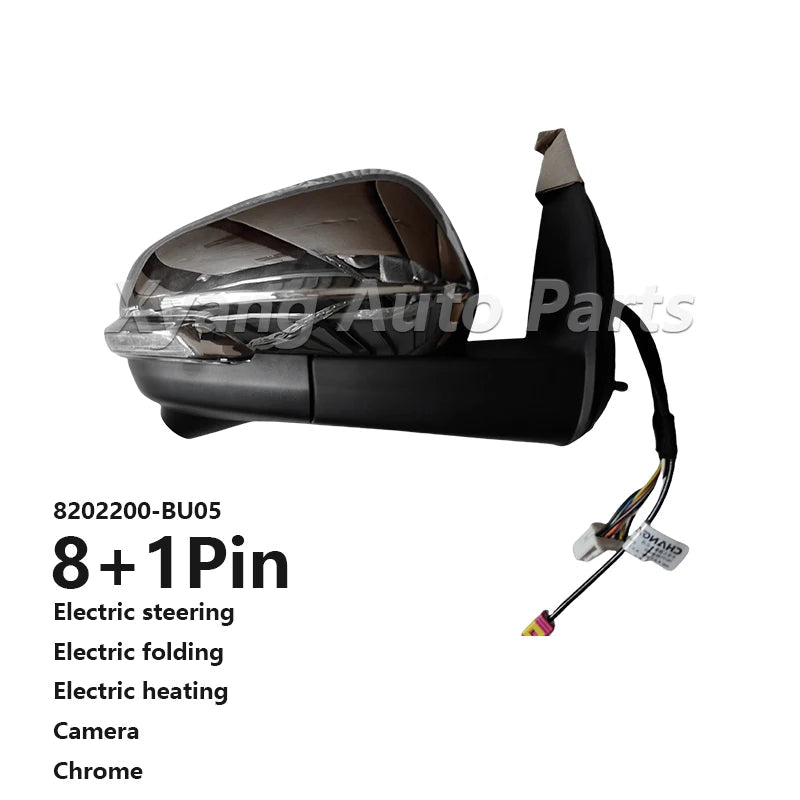 Chrome Plating Side Rear View Mirror For Changan Hunter F70  Car Outside Rearview Mirror Assembly sayaragear