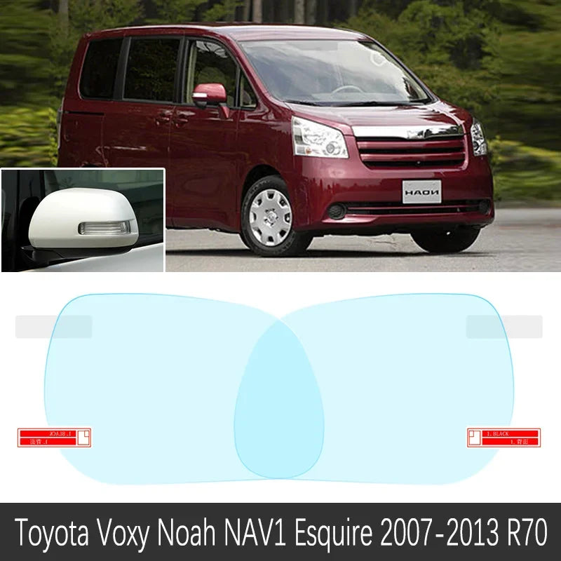 for Toyota Noah Voxy NAV1 Esquire 2007~2019 R70 R80 70 80 Car Rearview Mirror Protective Film Rainproof Anti Fog Car Sticker sayaragear