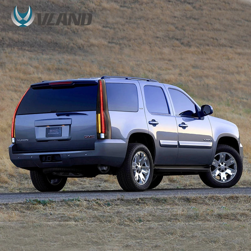 VLAND Taillight Assembly FOR GMC YUKON&CHEVROLET TAHOE/SUBURBAN 2007-2014 LED TAIL LAMP LED Running Light  LED Brake Light sayaragear