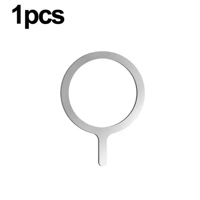 Universal Magnet Sticker Magnetic Adapter Ring Suitable for Magsafe IPhone Wireless Charging Cellphone Round Metal Plate Ring sayaragear