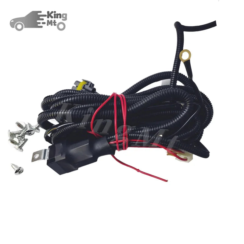 For Changan CS35 PLUS Foglight Fog Light Assembly Halogen Front Bumper Fog Lamp Kit Replacement with Waterproof Housing sayaragear