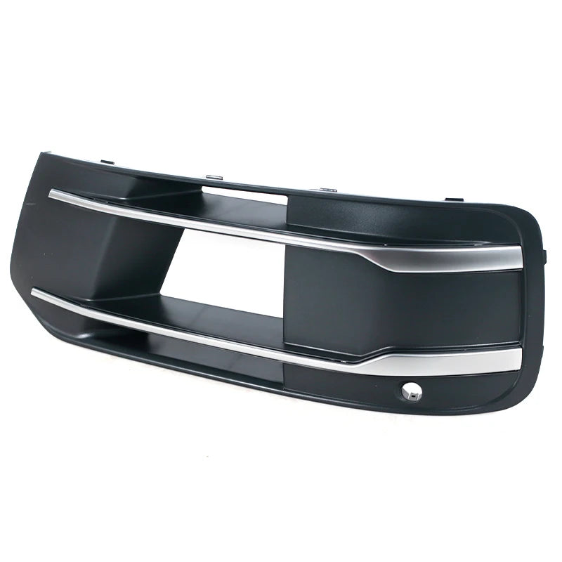 For Audi Q7 2016-2019 Auto Accessories Front Bumper Fog Light Under Grille Cover Fog Light Frame Fog Light Protection Cover - sayaragear