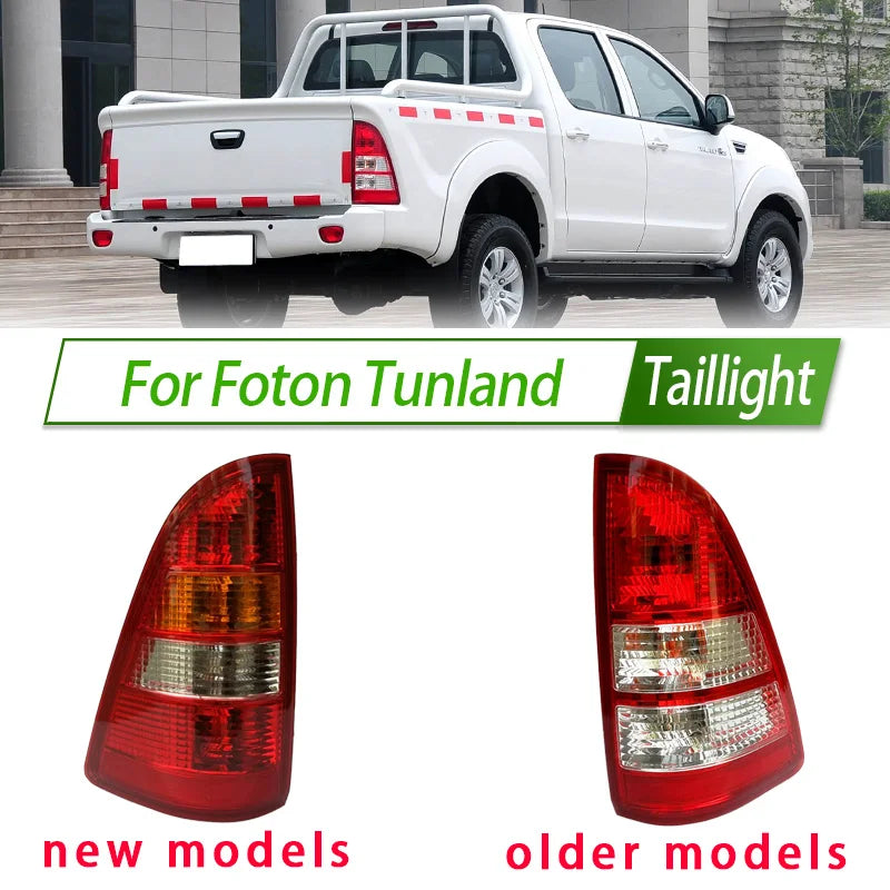 For Foton Tunland Car Taillight Assembly OEM Style Rear Lamp with Turn Signal Reverse Light Direct Fit Replacement sayaragear