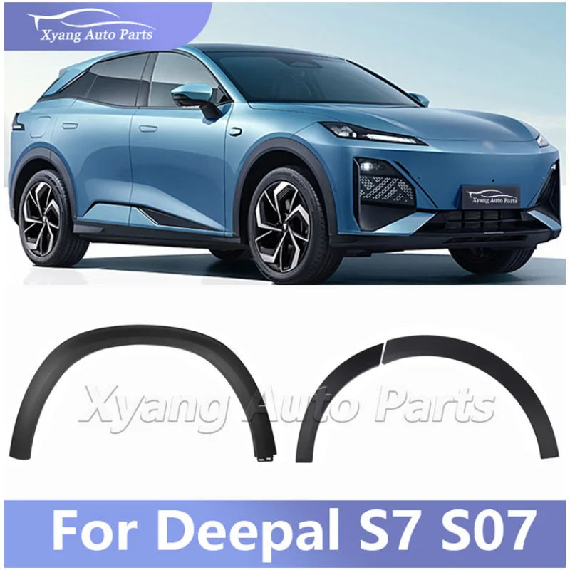 Front Rear Wheel Arch Trim Fender Car Wheel Anti-Collision Strip For Deepal S7 S07  Wheel Arch Tire Trim Strip sayaragear