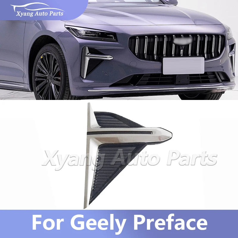 Front Bumper Fog Lamp Frame For Geely Preface Fog Lamp Bezel sayaragear