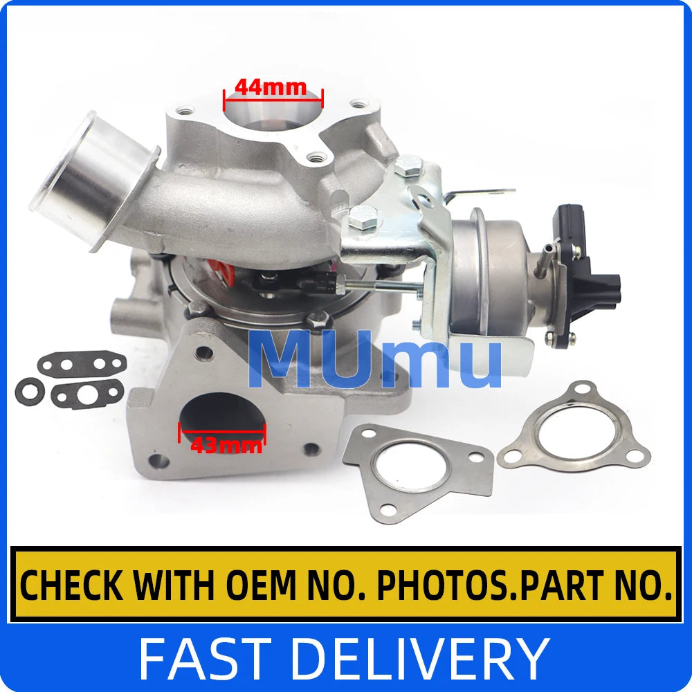 4933501700 49335-01700 TF035 Turbo For Fiat Fullback ，Mitsubishi L200 Triton,Pajero Sport III 2.4Di 49335-01701 49335-01702 sayaragear