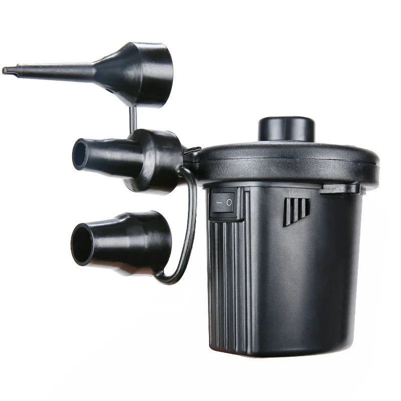 EACF Portable Inflatable Pump Electric Air Mattress Camping Pump Car Air Compressor Pump Quick Filling Air Pump For Car Home Use sayaragear