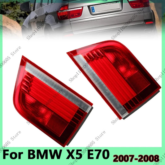 For BMW X5 E70 2007 2008 Rear Fog Light Driving Lamp Stop Brake Turn Lamp Inner Tail Light Rear Lamp With Bulb - sayaragear