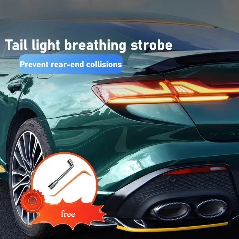 For MG MG7 2023-2025 Breathing Tail Lights, Brake Flashlight, Strobe Light Converters, Wire-free Modified Exterior Accessories sayaragear