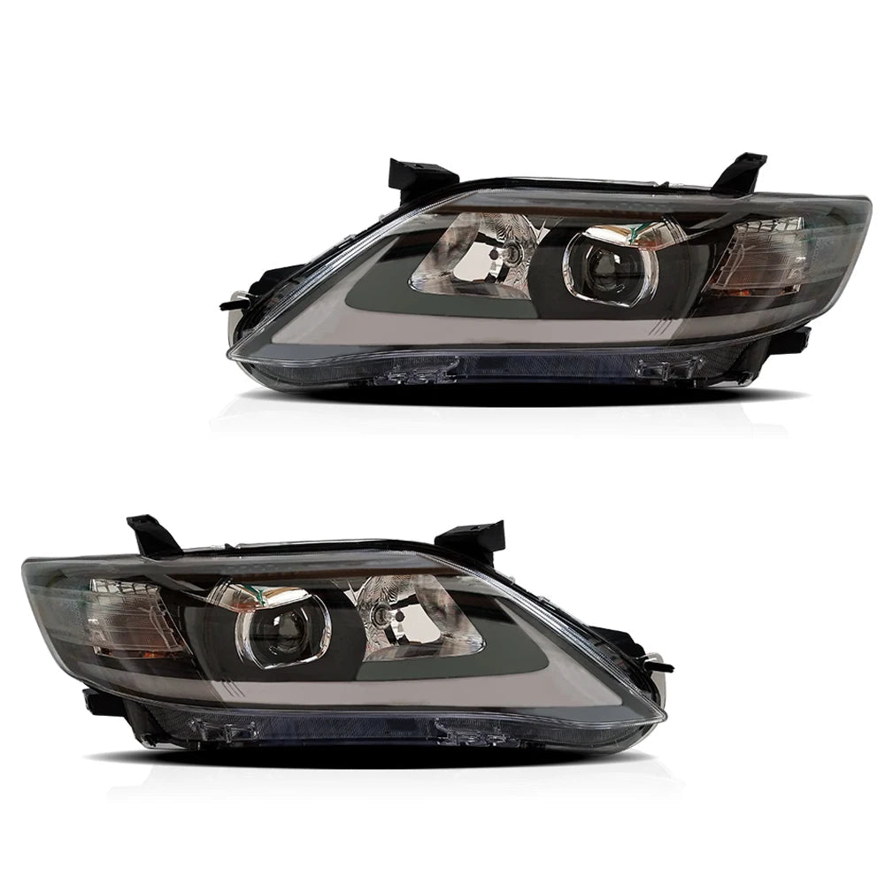 VLANDFOR TOYOTA CAMRY 2009-2011 HEAD LAMP(USA TYPE) Headlights DRL Day Running Light LED Fog Lights Car Accessory Head Lamp sayaragear