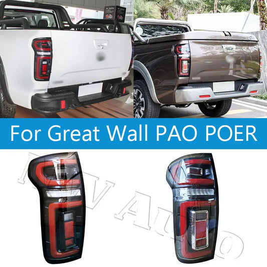 For Great Wall PAO POER Rear Bumper Taillight Taillamp Brake Light Rear Turn Light sayaragear