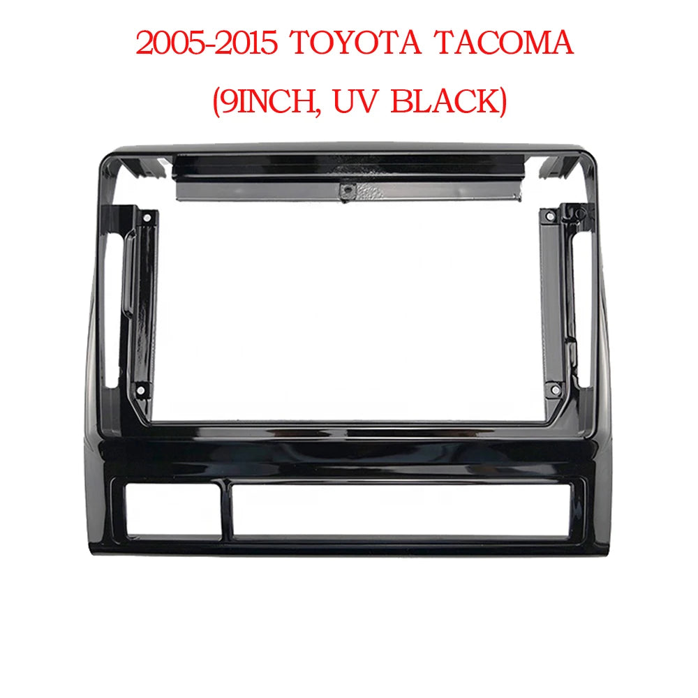 Car Radio Fascias Frame For Toyota Tacoma 2 Hilux USA 2005-2015 9 inch 2DIN Stereo Panel Harness Wire Power Cable Canbus Decoder sayaragear
