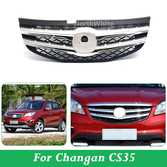 Car Front Bumper Grille For Changan CS35  2016 Racing Grills Mask Radiator Grille Center Grille sayaragear