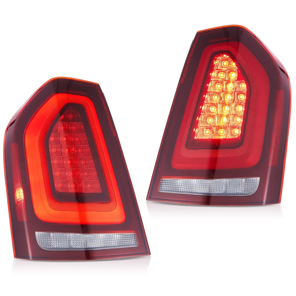 Vland 11-14 Chrysler 300 & Lancia Thema LED Tail Lights With Start-up Animation sayaragear